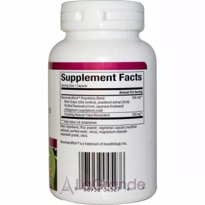 Natural Factors Resveratrol Rich Super Strength Resveratrol Concentrate ĳ  