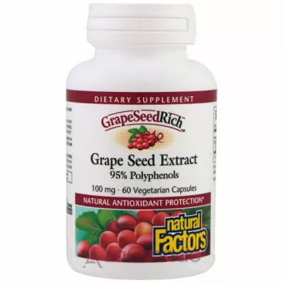 Natural Factors Grape Seed Extract 100 mg   