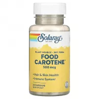 Solaray Food Carotene 500m�g Veg Caps ������� ������� "����-�������"