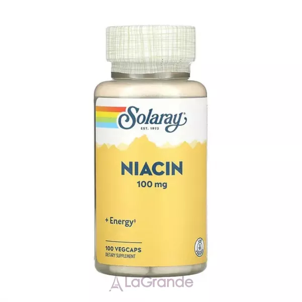 Solaray Niacin Vitamin B3 100mg Veg Caps ������� ������� 