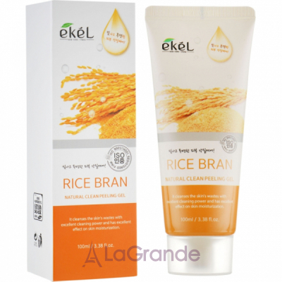 Ekel Rice Bran Natural Clean Peeling Gel -   