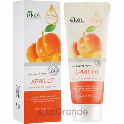 Ekel Apricot Natural Clean Peeling Gel -   