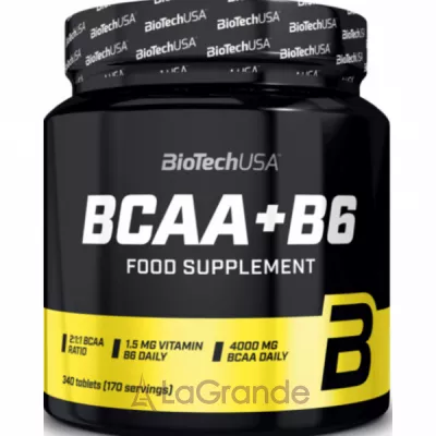 BioTech USA  BCAA + B6  BCAA + B6