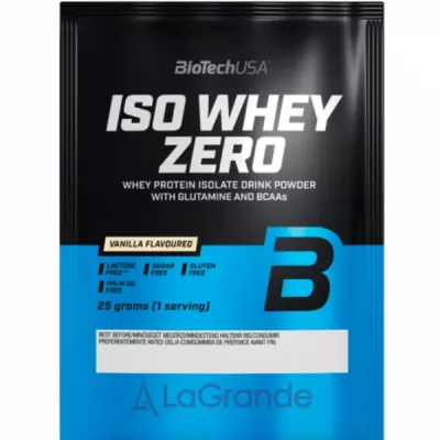 BioTech USA Iso Whey Zero Vanilla   