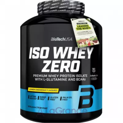 BioTech USA Iso Whey Zero Lemon Cheesecake   