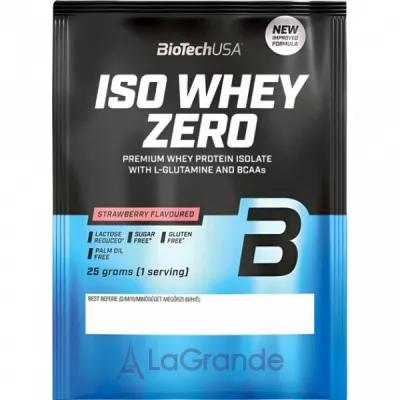 BioTech USA Iso Whey Zero Strawberry ������� ������ 