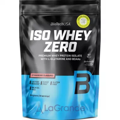BioTech USA Iso Whey Zero Strawberry   