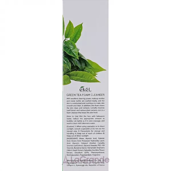 Ekel Green Tea Foam Cleanser ����� ��� �������� � ���������� �������� ���