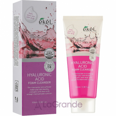 Ekel Hyaluronic Acid Foam Cleanser     
