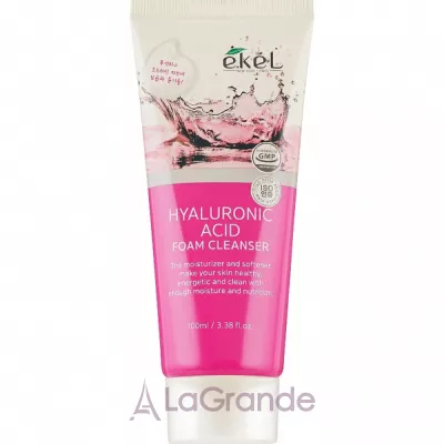 Ekel Hyaluronic Acid Foam Cleanser     