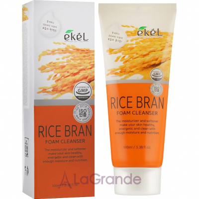 Ekel Foam Cleanser Rice Bran       