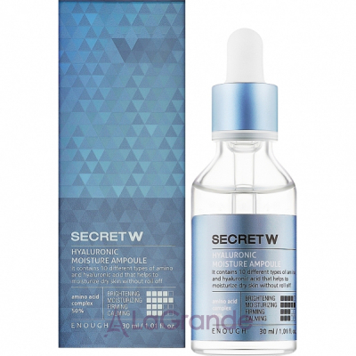 Enough Secret With Hyaluronic Moisture Ampoule    