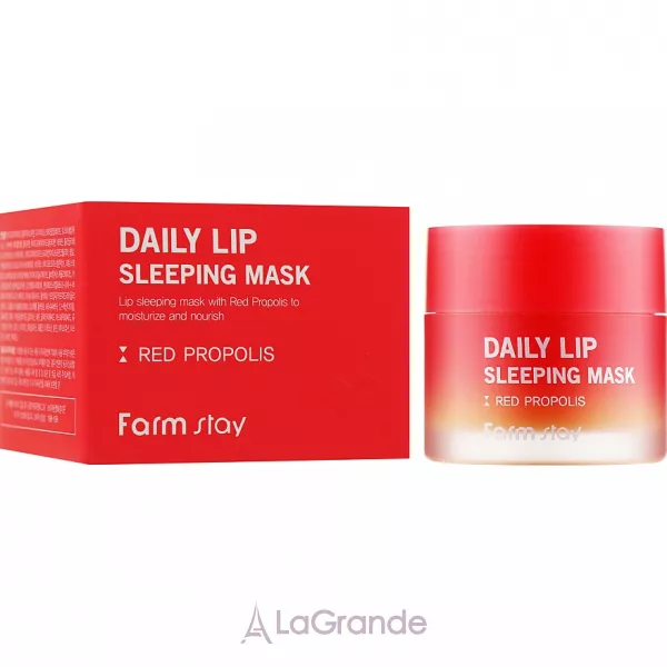FarmStay Daily Lip Sleeping Mask Red Propolis ͳ��� ����� ��� ��� �� �������� ���������