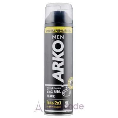 Arko Men Black 2in1 Gel  21     