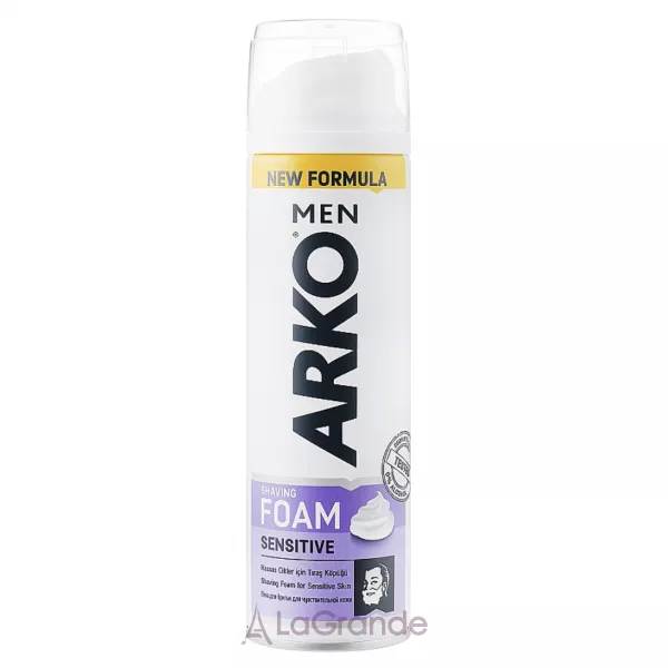 Arko Men Sensitive Shaving Foam ���� ��� ������ ��� �������������� ����