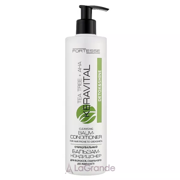 Fortesse Detox & Shine KeraVital Cleansing Balm-Conditioner �������-����������� � ������ ������� �� AHA-���������