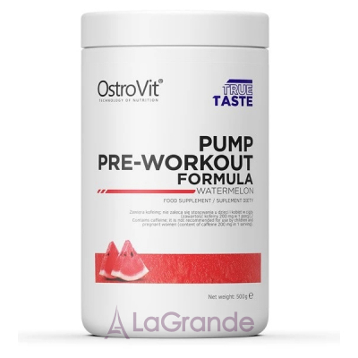 OstroVit Pump Pre-Workout Formula Watermelon   