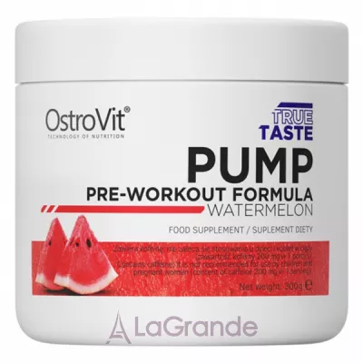 OstroVit Pump Pre-Workout Formula Watermelon   