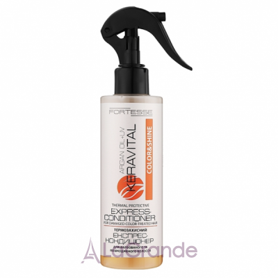 Fortesse Color & Shine KeraVital Express Conditioner -      UV-