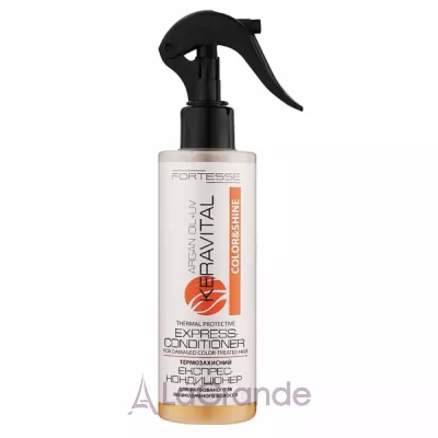 Fortesse Color & Shine KeraVital Express Conditioner -      UV-