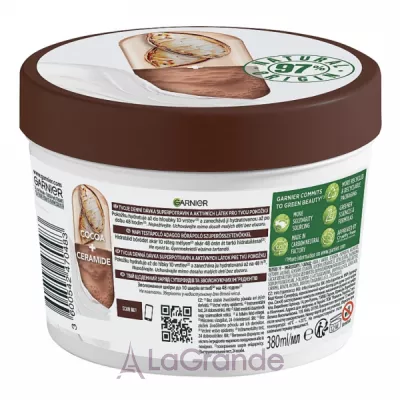 Garnier Body SuperFood Cocoa & Ceramide Repairing Butter  -     