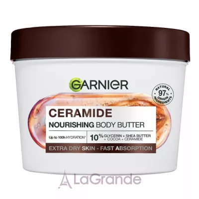 Garnier Body SuperFood Cocoa & Ceramide Repairing Butter  -     