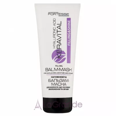 Fortesse Filling & Shine KeraVital Filling Balm-Mask -   