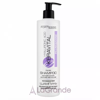 Fortesse Filling & Shine KeraVital Filling Shampoo    