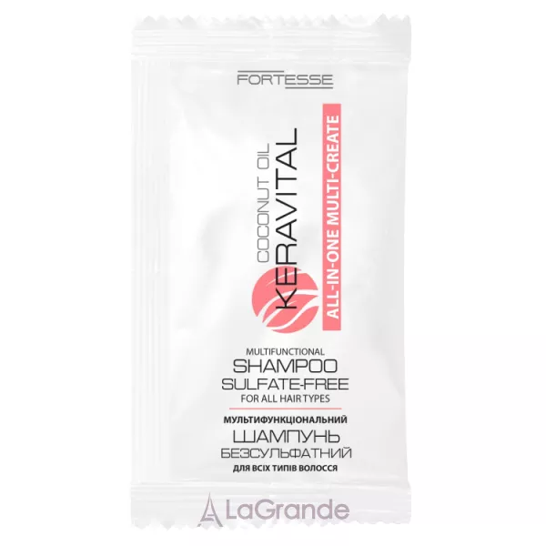 Fortesse All-In-One Multi-Create KeraVital Multifunctional Shampoo Sulfate-Free �������������������� ������������� ������� � ��������� �볺� �� UV-��������