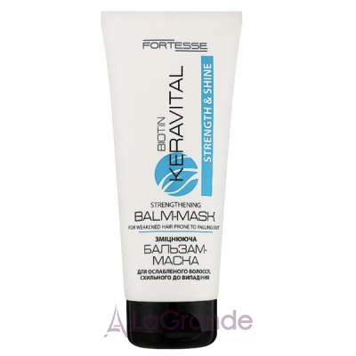 Fortesse Strength & Shine KeraVital Strengthening Balm-Mask -     ,   