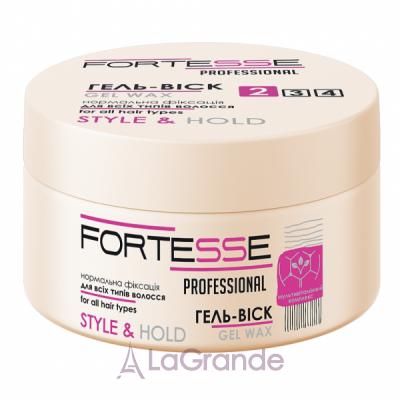 Fortesse Professional Style & Hold Gel Wax -    