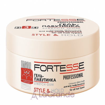 Fortesse Style & Hold Stretch Gum -    