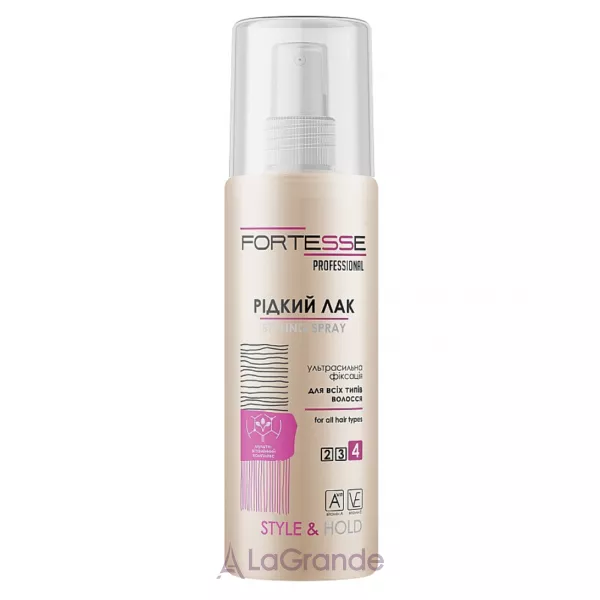 Fortesse Style & Hold Styling Spray Ultra Strong ������ ��� ��� ����� ������������� ��������