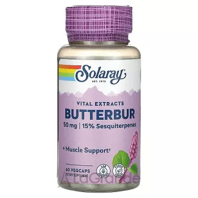 Solaray Butterbur Root Extract 50mg Veg Caps   