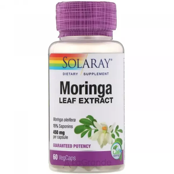 Solaray Moringa Leaf Extract 450mg ������� ������� 