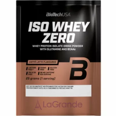BioTech USA Iso Whey Zero Coffe-Latte   
