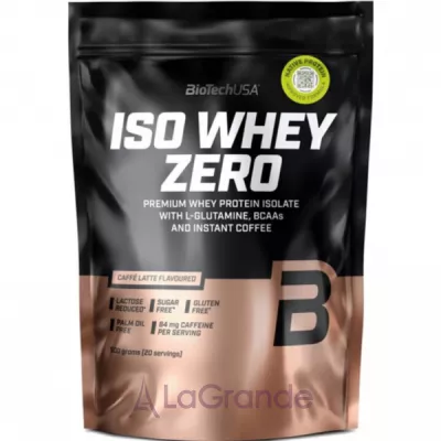 BioTech USA Iso Whey Zero Coffe-Latte   