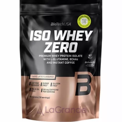 BioTech USA Iso Whey Zero Coffe-Latte   