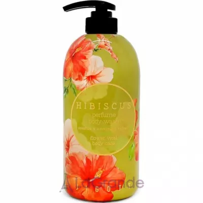 Jigott Hibiscus Perfume Body Wash    