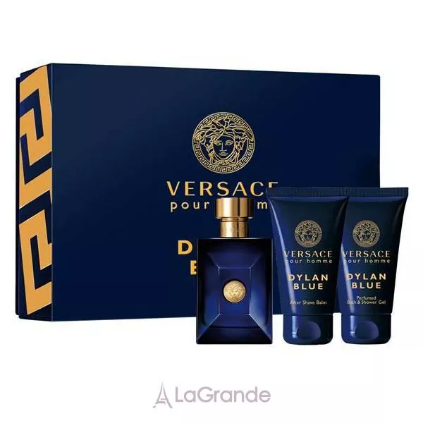 Versace Pour Homme Dylan Blue ���� (�������� ���� 50 �� + ������� ���� ������ 50 �� + ���� ��� ���� 50 ��)