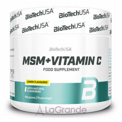 BioTech USA  MSM + Vitamin C       