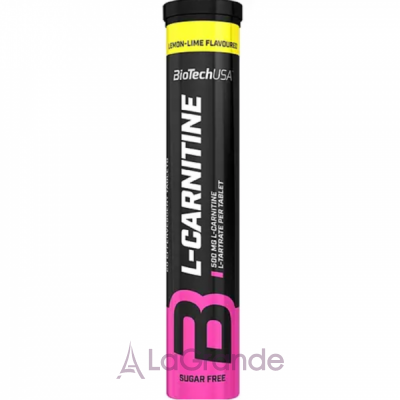 BioTech USA L-Carnitine Effervescent Lemon  L- 