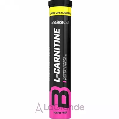 BioTech USA L-Carnitine Effervescent Lemon  L- 