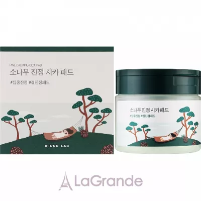 Round Lab Pine Calming Cica Pad  -      