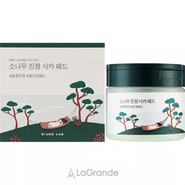 Round Lab Pine Calming Cica Pad ���������� �����-���� ��� ������� � ���������� ����� �����