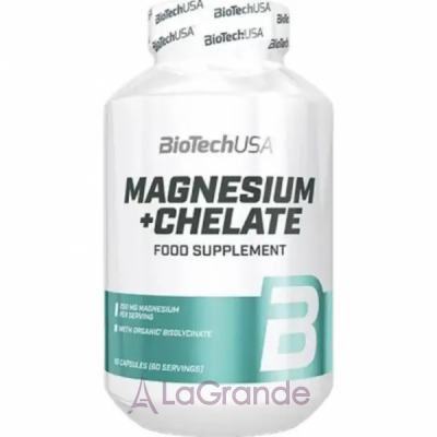 BioTech USA Magnesium + Chelate   