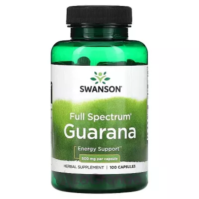 Swanson Guarana 500mg     
