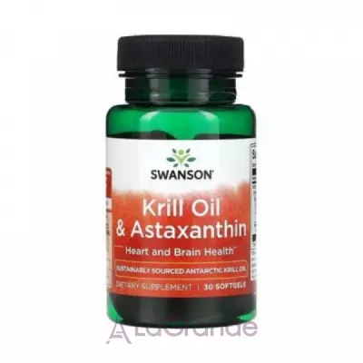 Swanson Krill Oil Astaxanthin 1000mg       