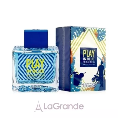 Antonio Banderas  Blue Seduction In Blue Play for man  