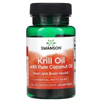 Swanson Krill Oil with Pure Coconut Oil ĳ������ ������� ��� ����� �� ����� "��� ����� � ������ ��������� �볺�"